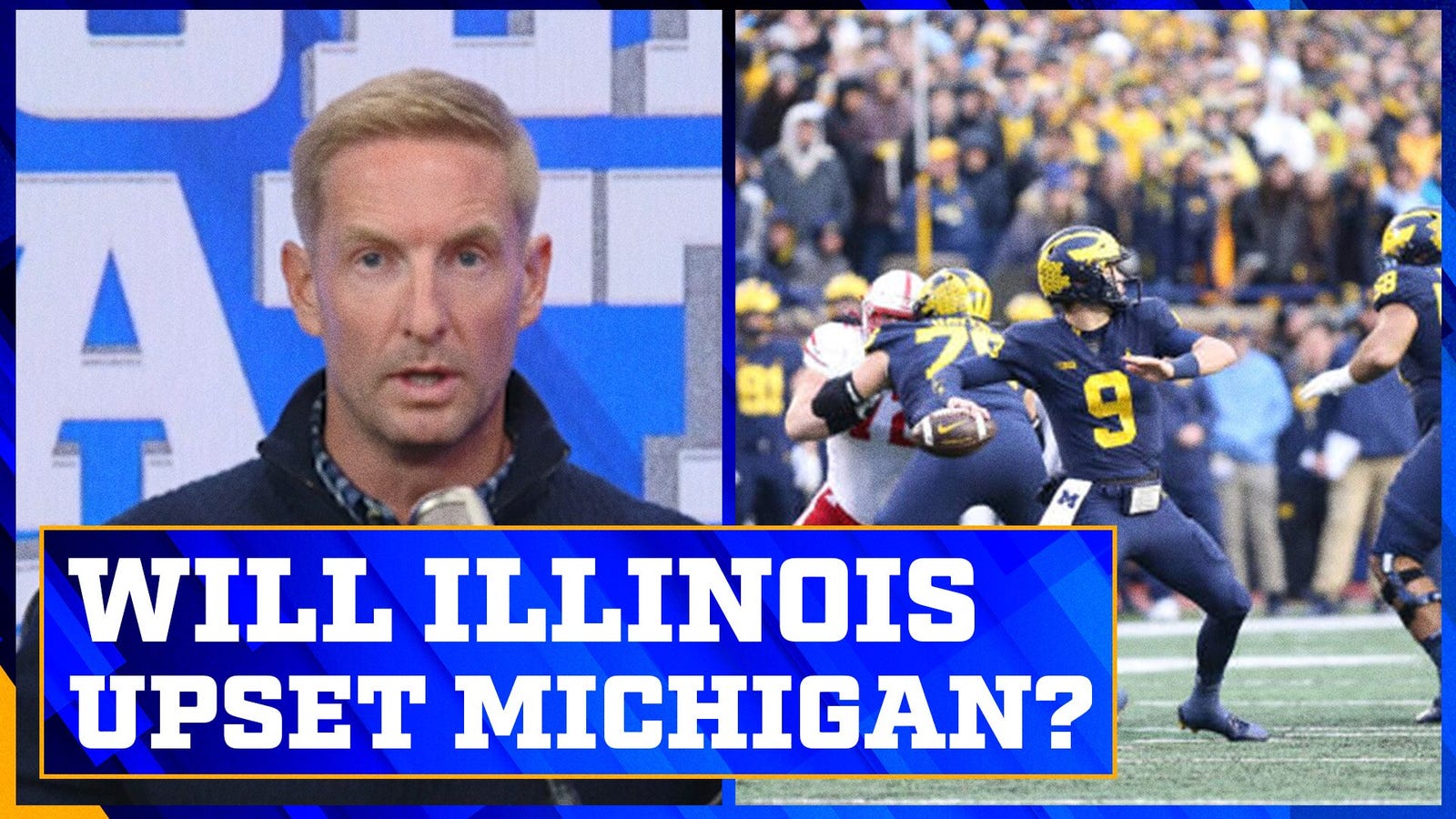 Illinois vs. No. 3 Michigan preview | The Joel Klatt Show