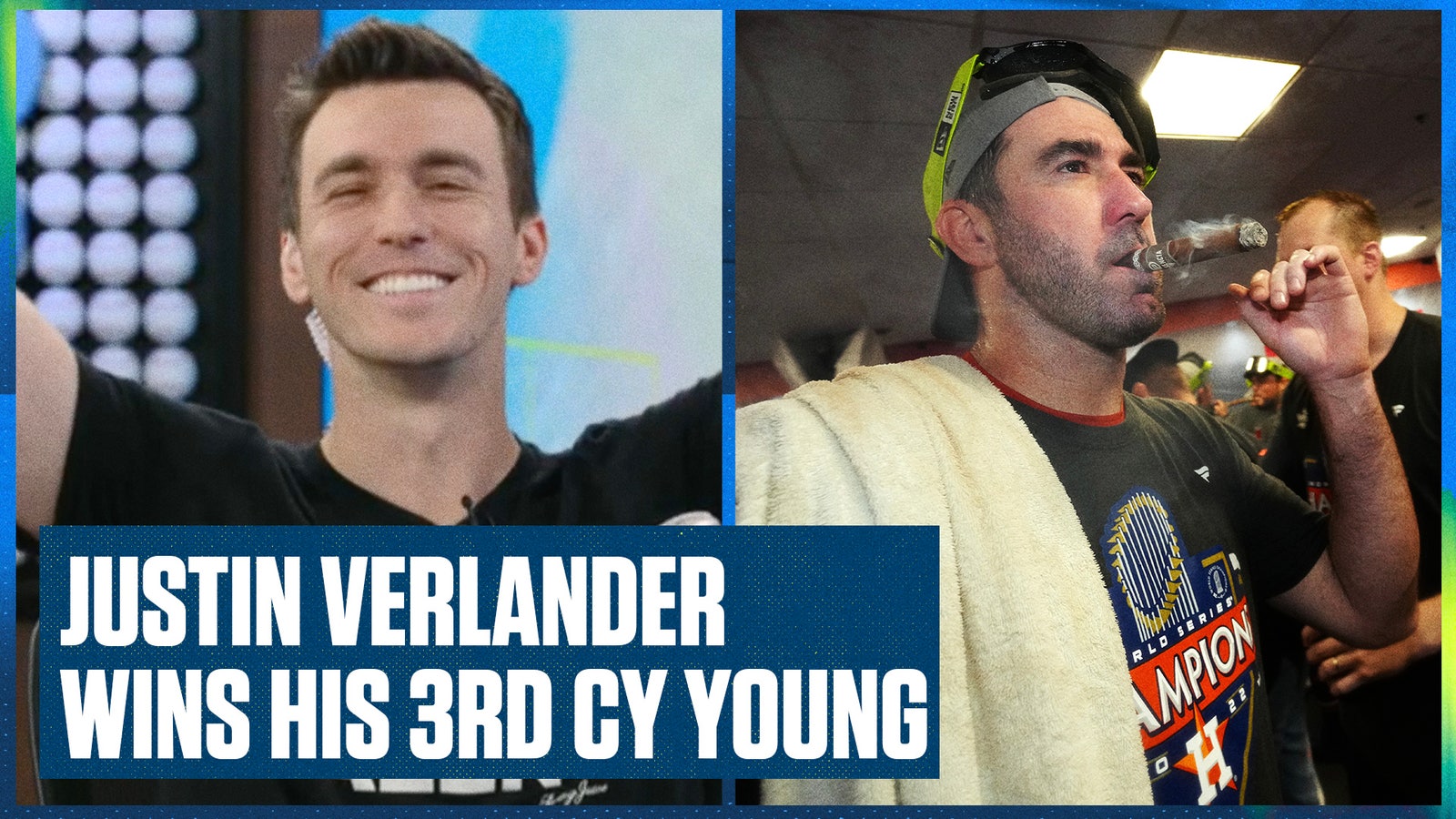 Justin Verlander remporte son 3e Cy Young et FaceTimes LIVE avec Ben