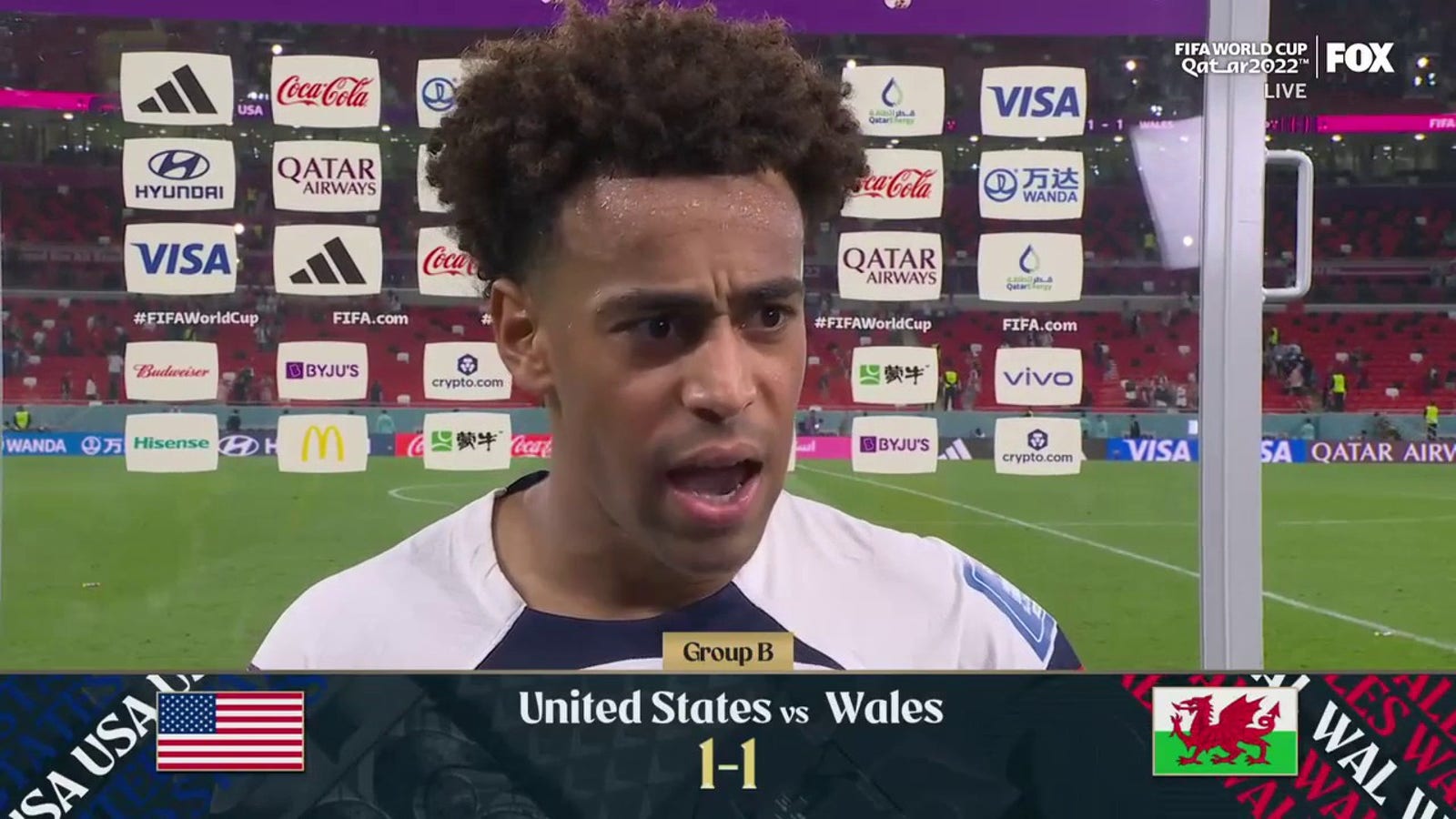 'We have to keep our heads held high!' - Tyler Adams reacts to USMNT's 1-1 draw vs. Wales