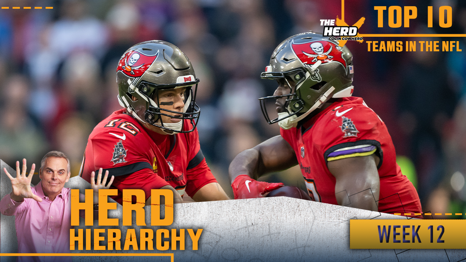 Herd Hierarchy: Bucs return, 49ers climb up on Colin's Top 10 of Week 12 