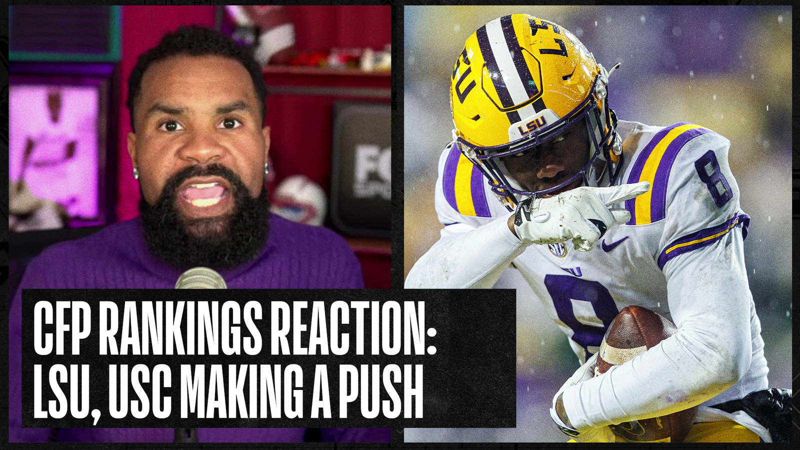 Week 13 CFP Rankings: LSU makes a push