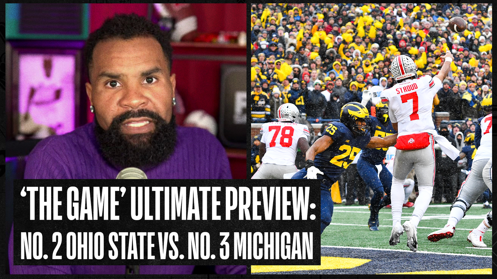 Michigan-Ohio State preview: Saturday, noon ET on FOX