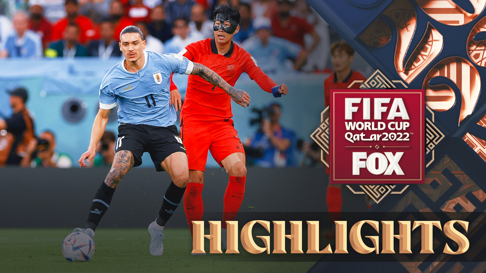 World Cup 2022 highlights: Uruguay-South Korea battle to scoreless tie