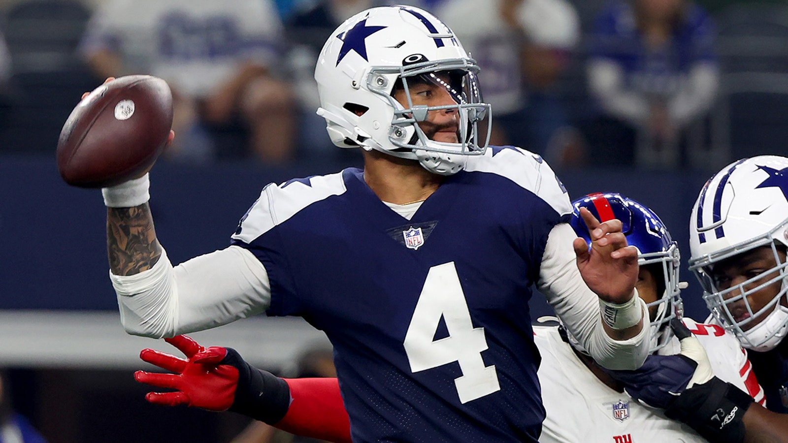 Dak Prescott rallies Cowboys past Giants