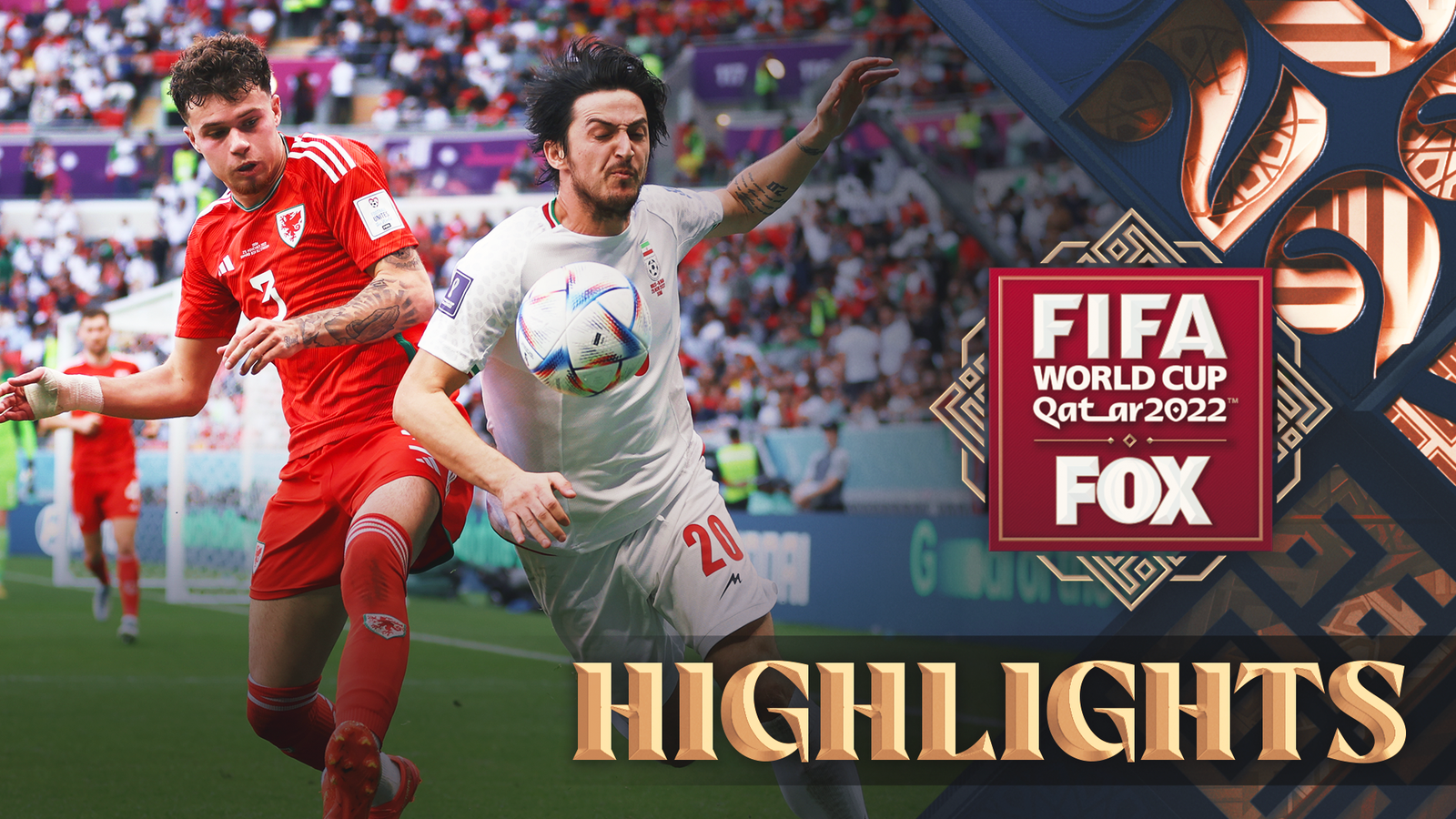 Highlights from Wales v Iran