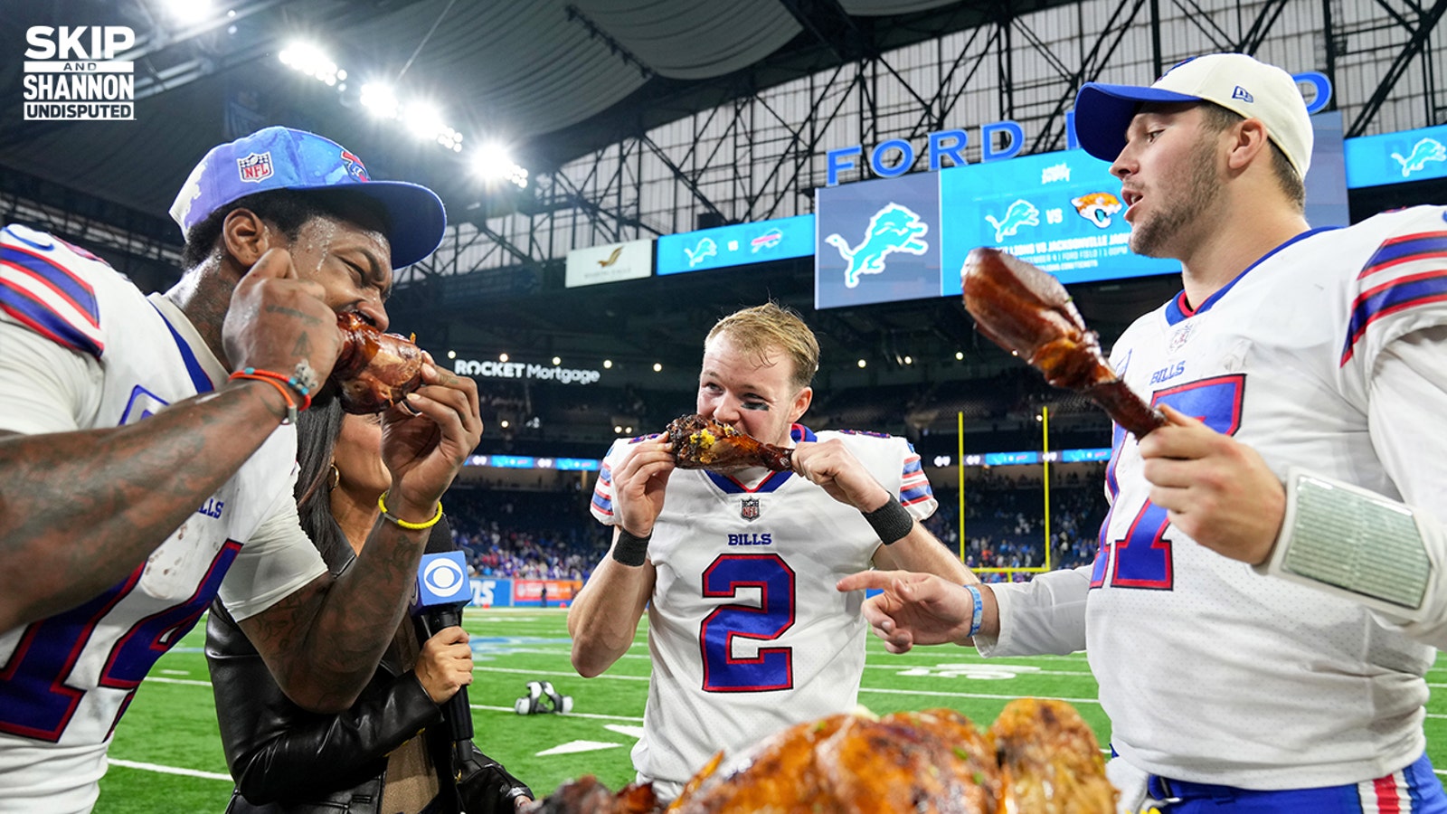 Josh Allen leads Buffalo Bills to Thanksgiving Day win over Detroit Lions