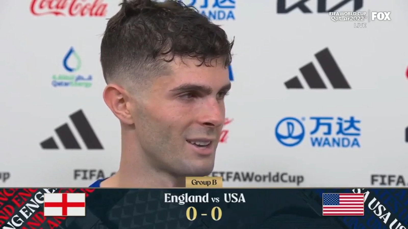 Christian Pulisic shows appreciation for American support after the England game and confidence for the upcoming match