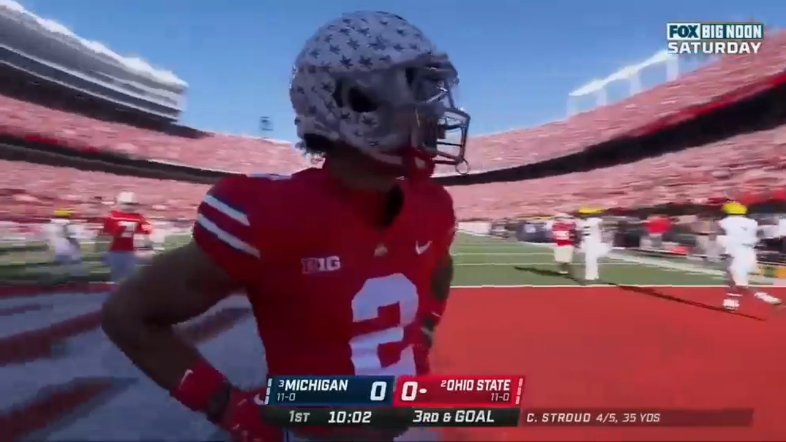 Ohio State's CJ Stroud finds Emeka Egbuka for the 4-yard TD