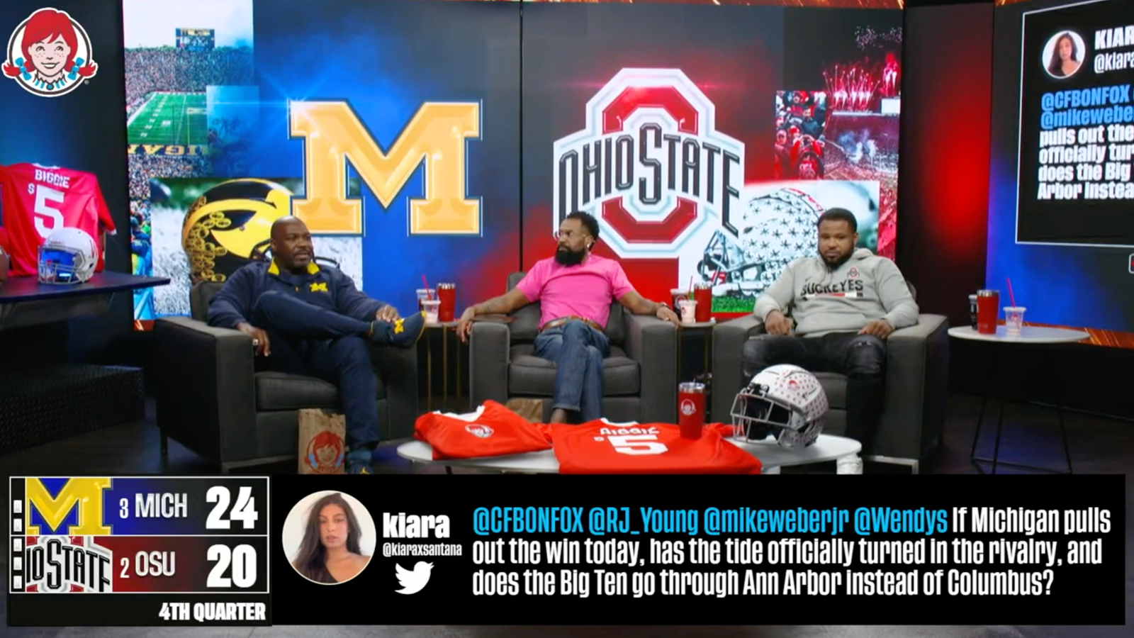 Does the Big Ten go through Ann Arbor instead of Columbus after Michigan's win over Ohio State?