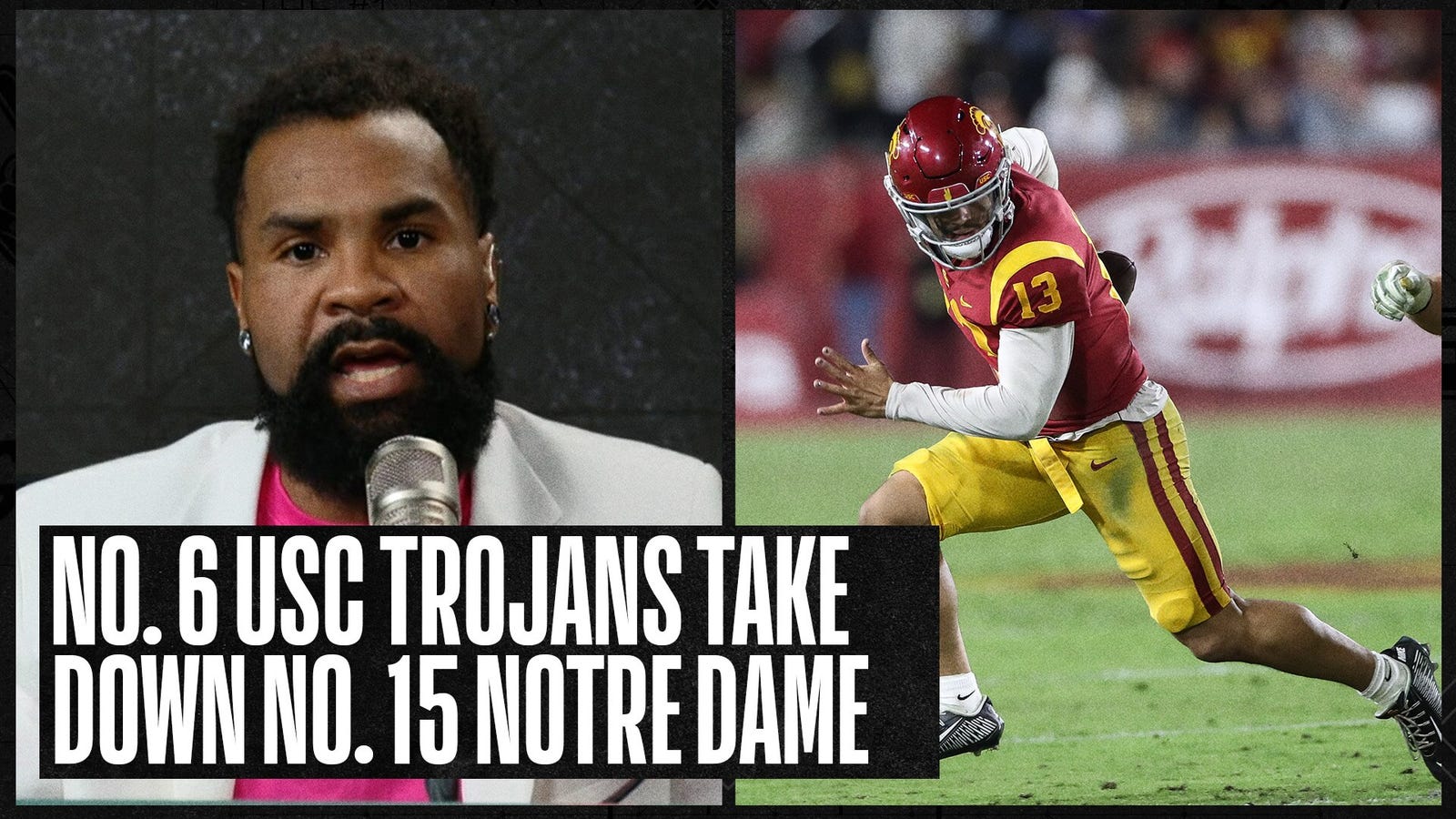 No. 6 USC knocks off No. 15 Notre Dame