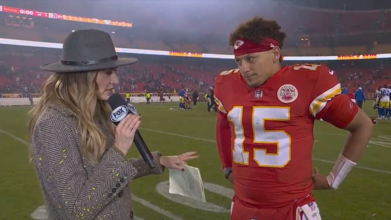 Patrick Mahomes on Chiefs' ugly win over Rams