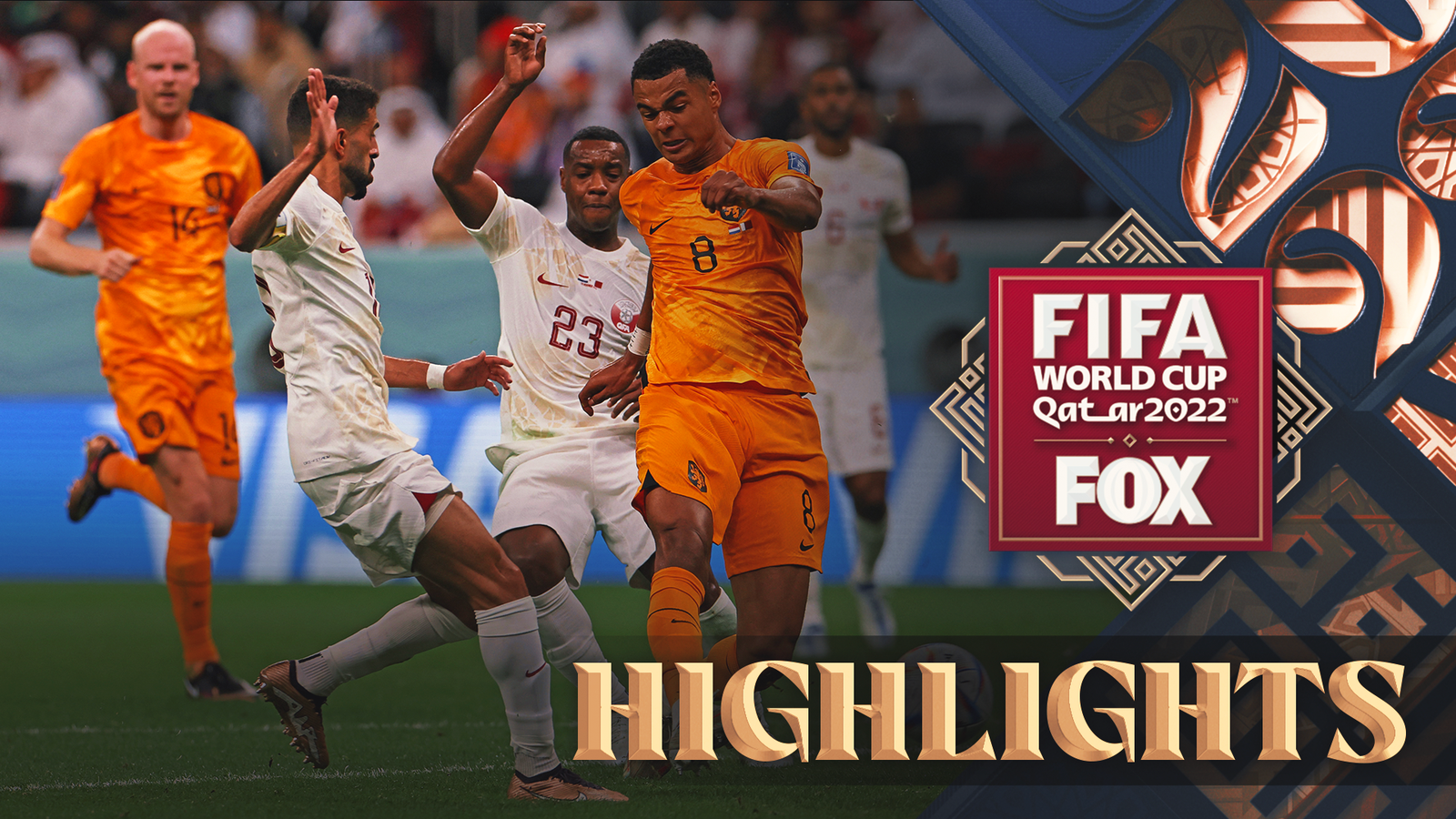 Netherlands vs. Qatar Highlights | 2022 FIFA World Cup
