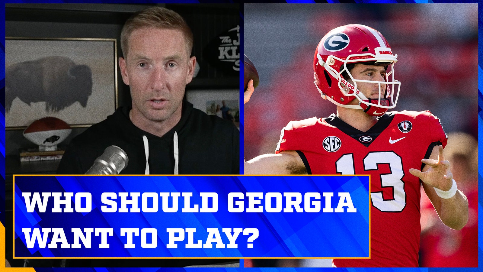 Who should Georgia want to face in the CFP: USC or Ohio State?