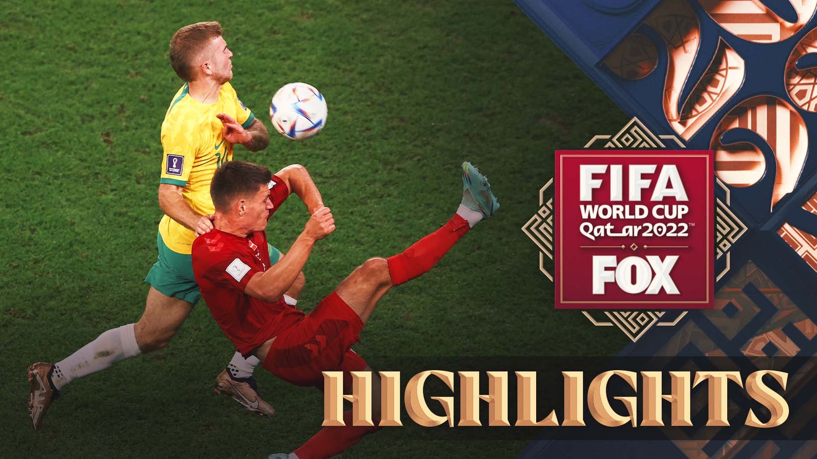 Australia vs. Denmark Highlights | 2022 FIFA World Cup