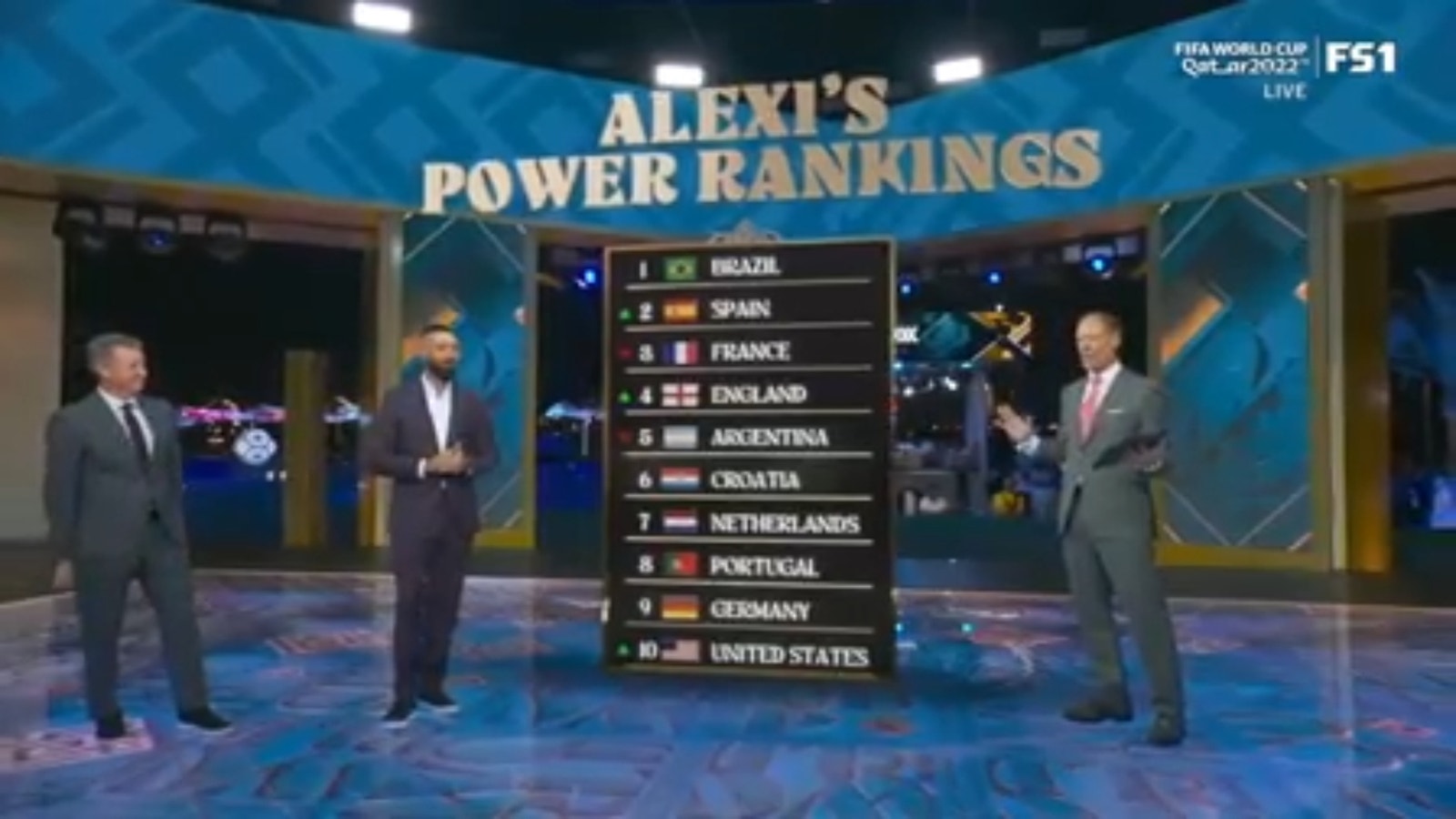 England, Spain and USMNT rise in Alexi Lalas' World Cup power rankings