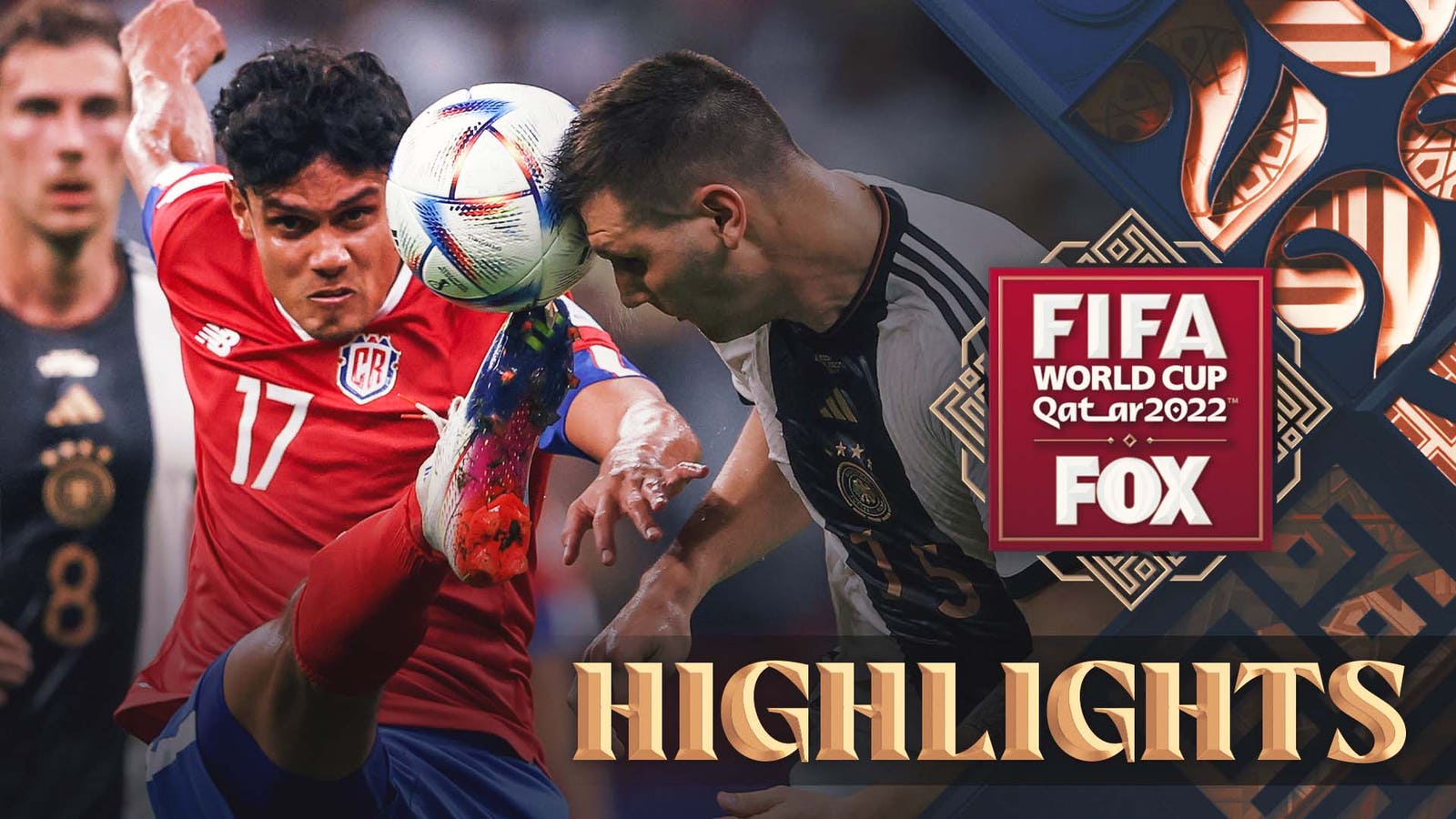 Highlights of Costa Rica vs Germany