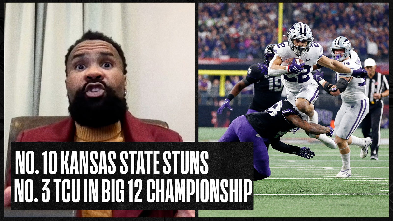 No. 10 Kansas State stuns No. 3 TCU