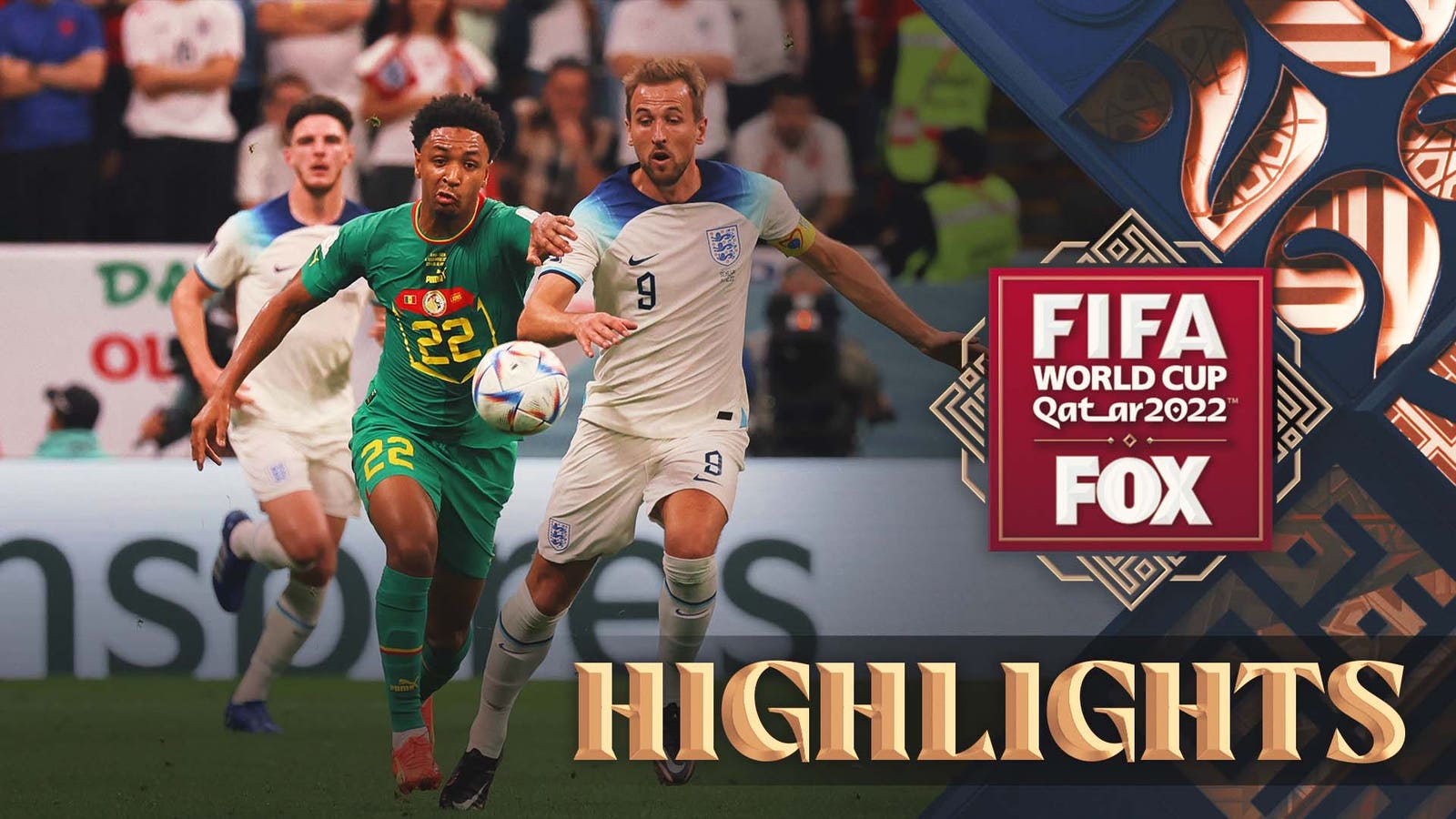 England-Senegal highlights