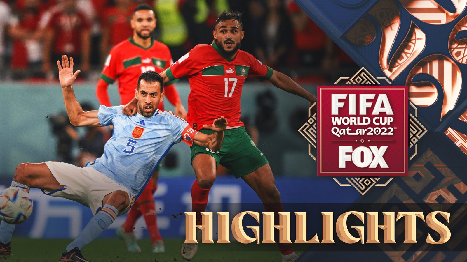 Morocco vs. Spain highlight