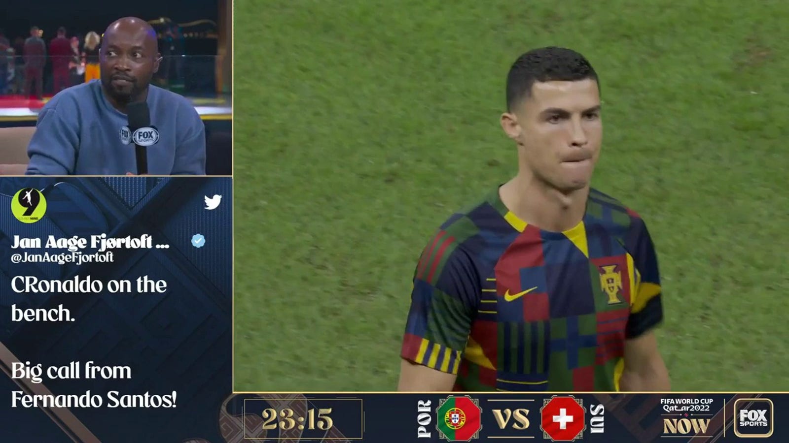 The 'FIFA World Cup Now' crew agrees with Portugal's decision to not start Ronaldo against Switzerland
