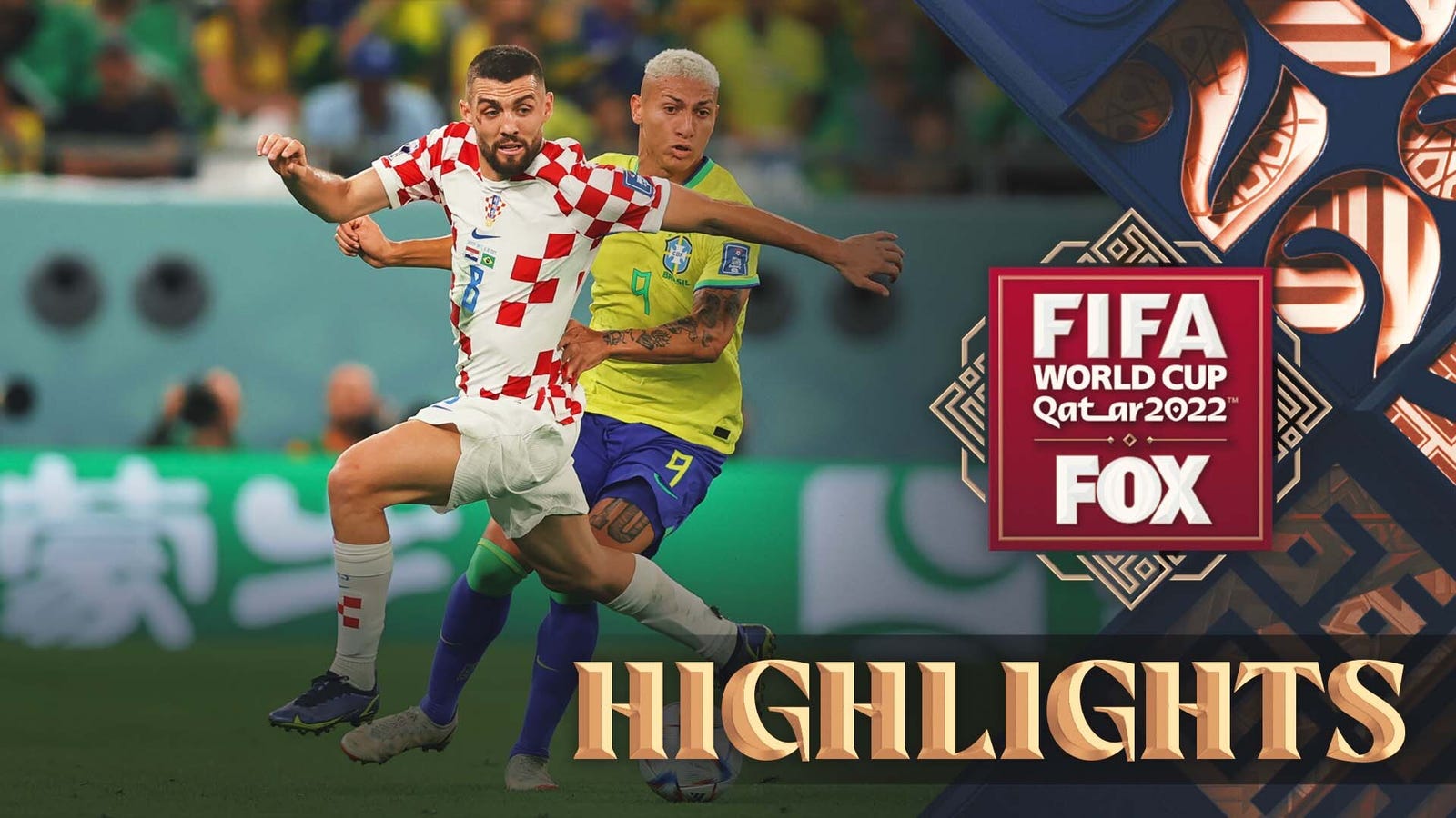 Destaques Croácia-Brasil |  Copa do Mundo Fifa 2022