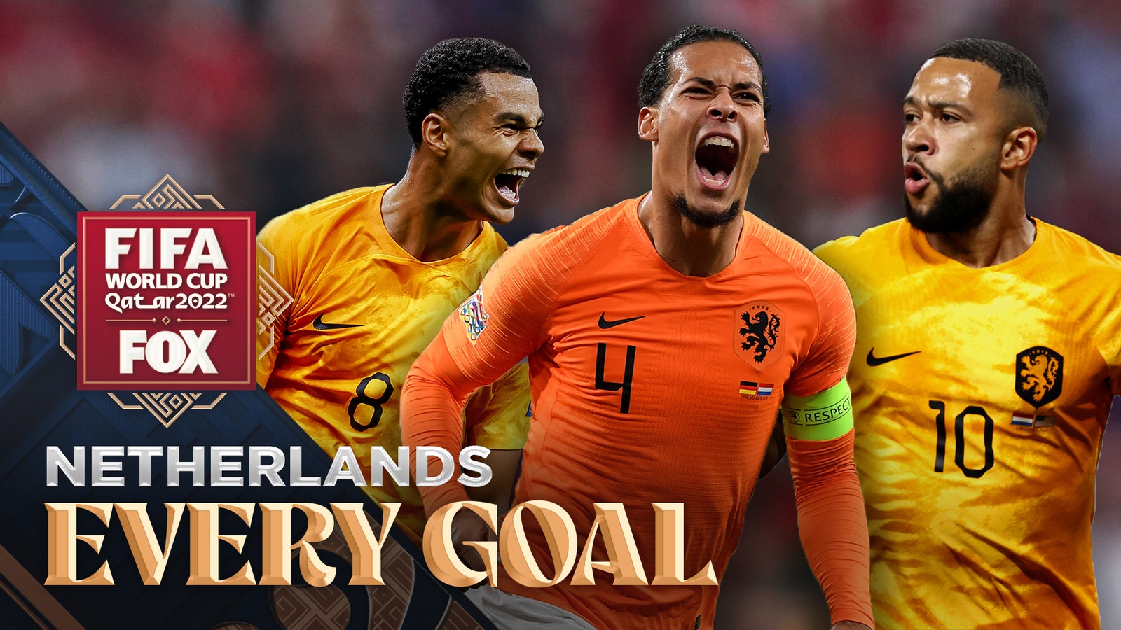 All Netherlands goals at FIFA World Cup 2022