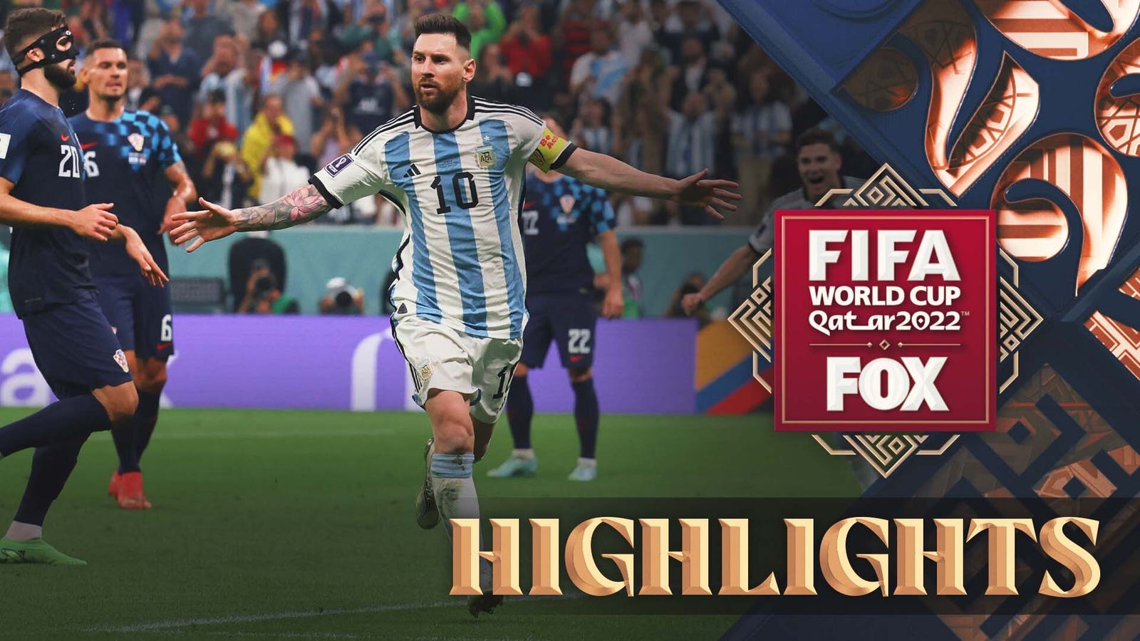 Highlights of Argentina vs Croatia