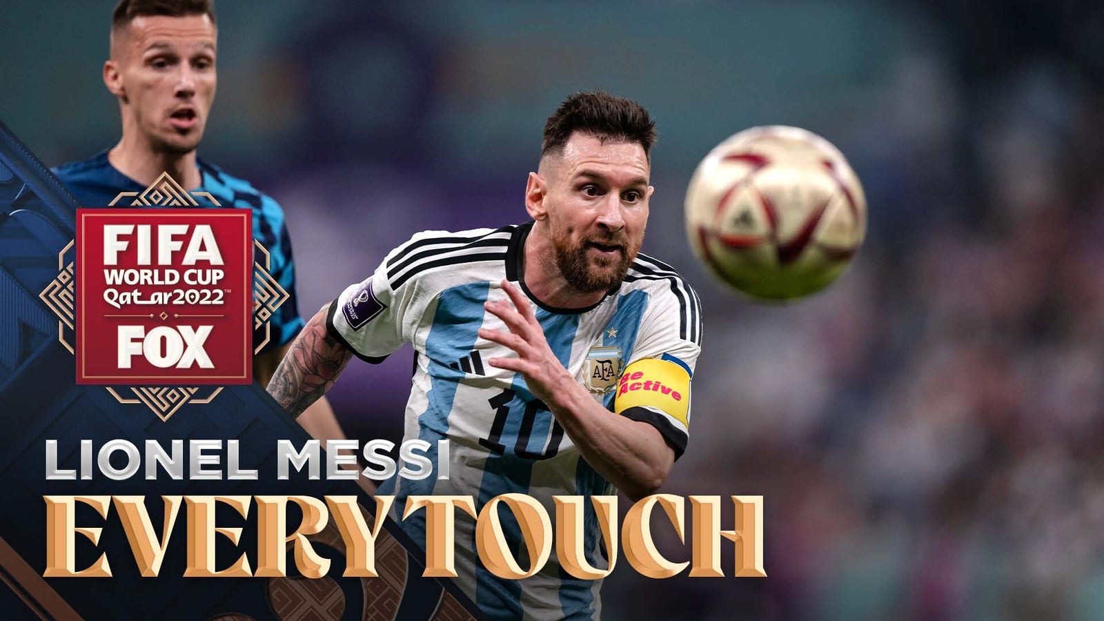 Lionel Messi: Every touch in the semifinal