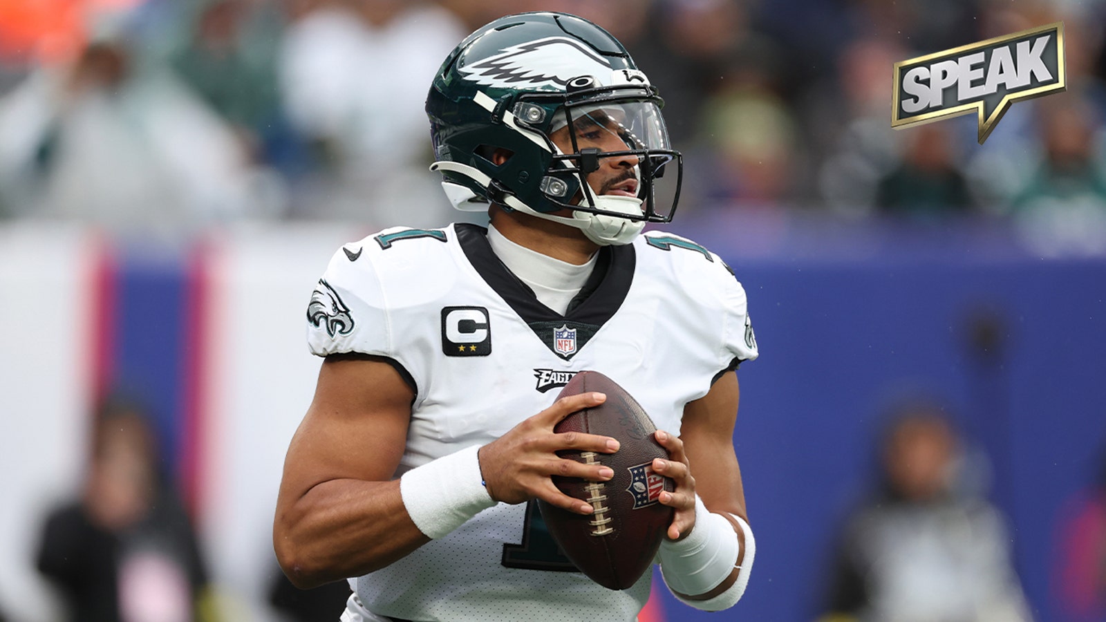 Why does Jalen Hurts' MVP candidacy continue to be questioned?