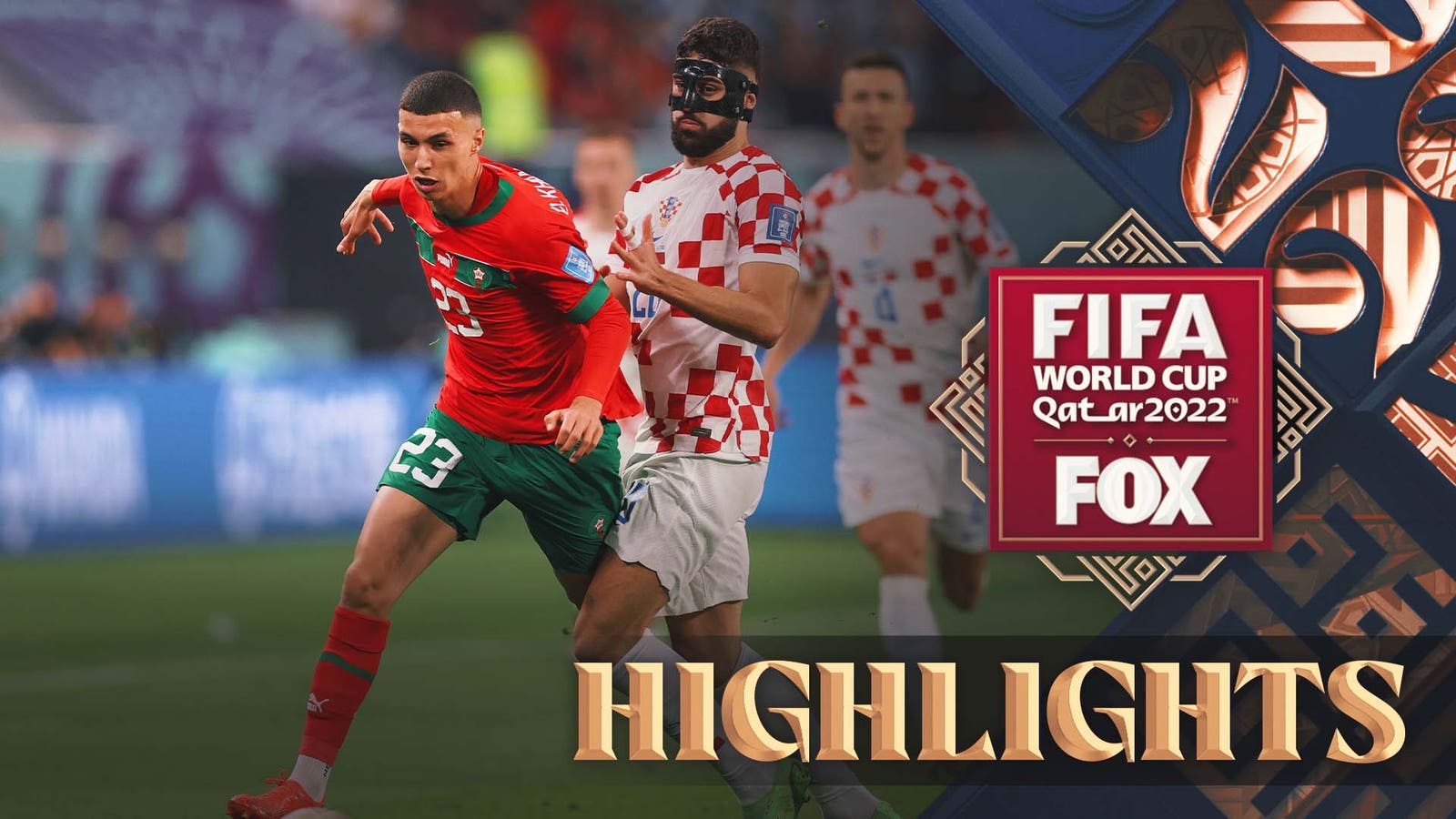 Highlights of Croatia vs.  Morocco