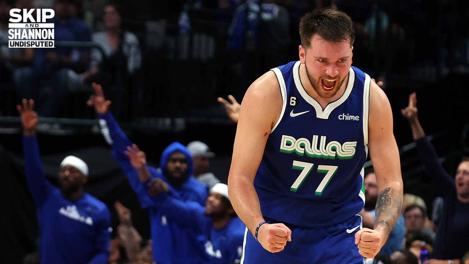 Luka Dončić post historic triple-double vs. Knicks