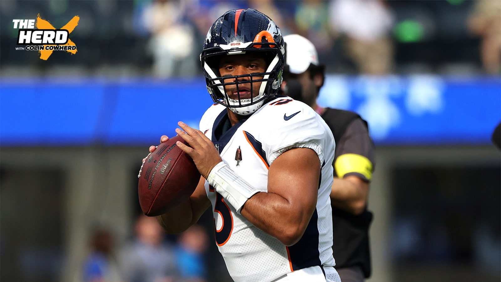 Broncos general manager George Paton says Russell Wilson is