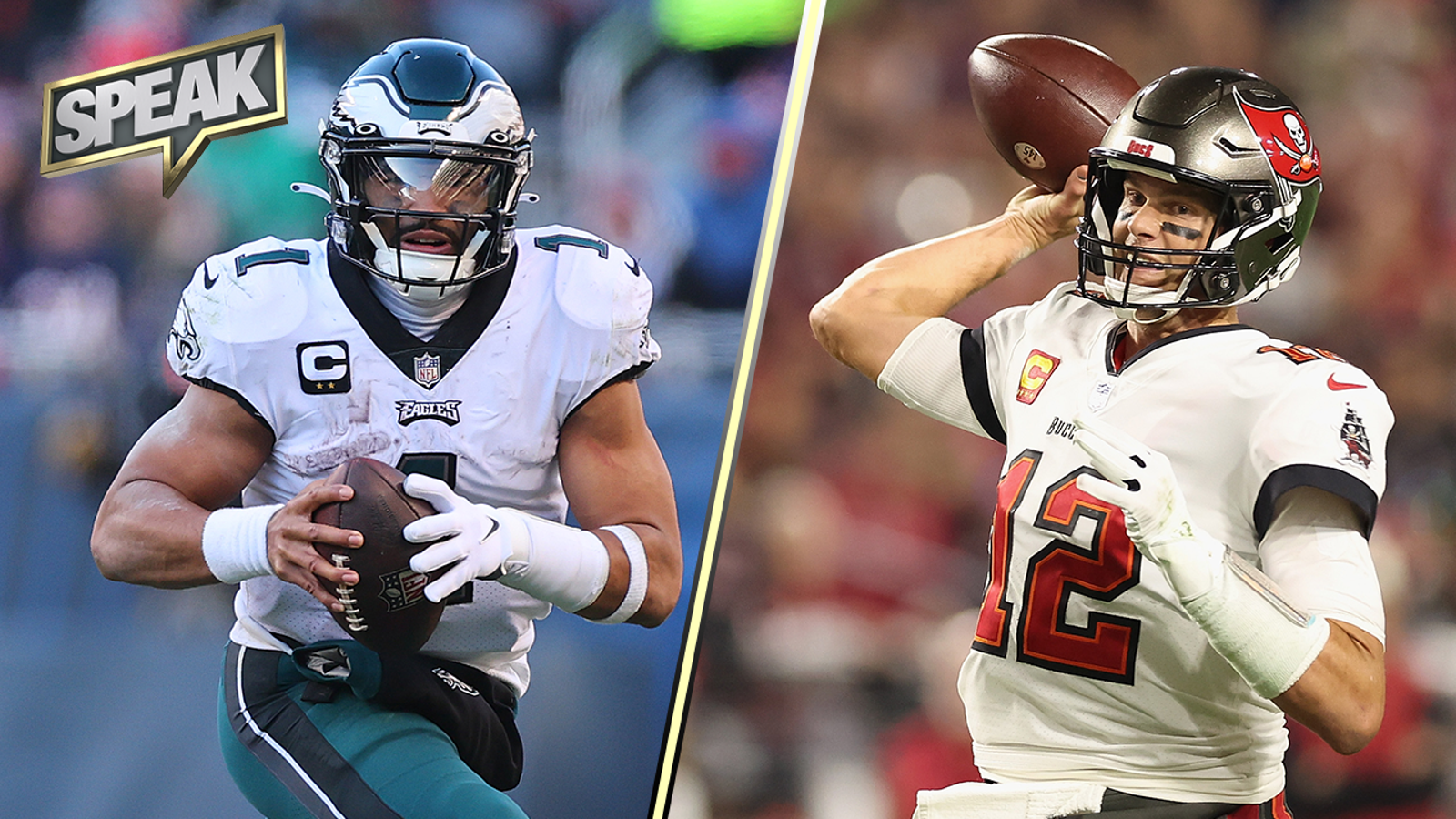 Jalen Hurts or Tom Brady: Which NFC QB should be trusted more in the playoffs?