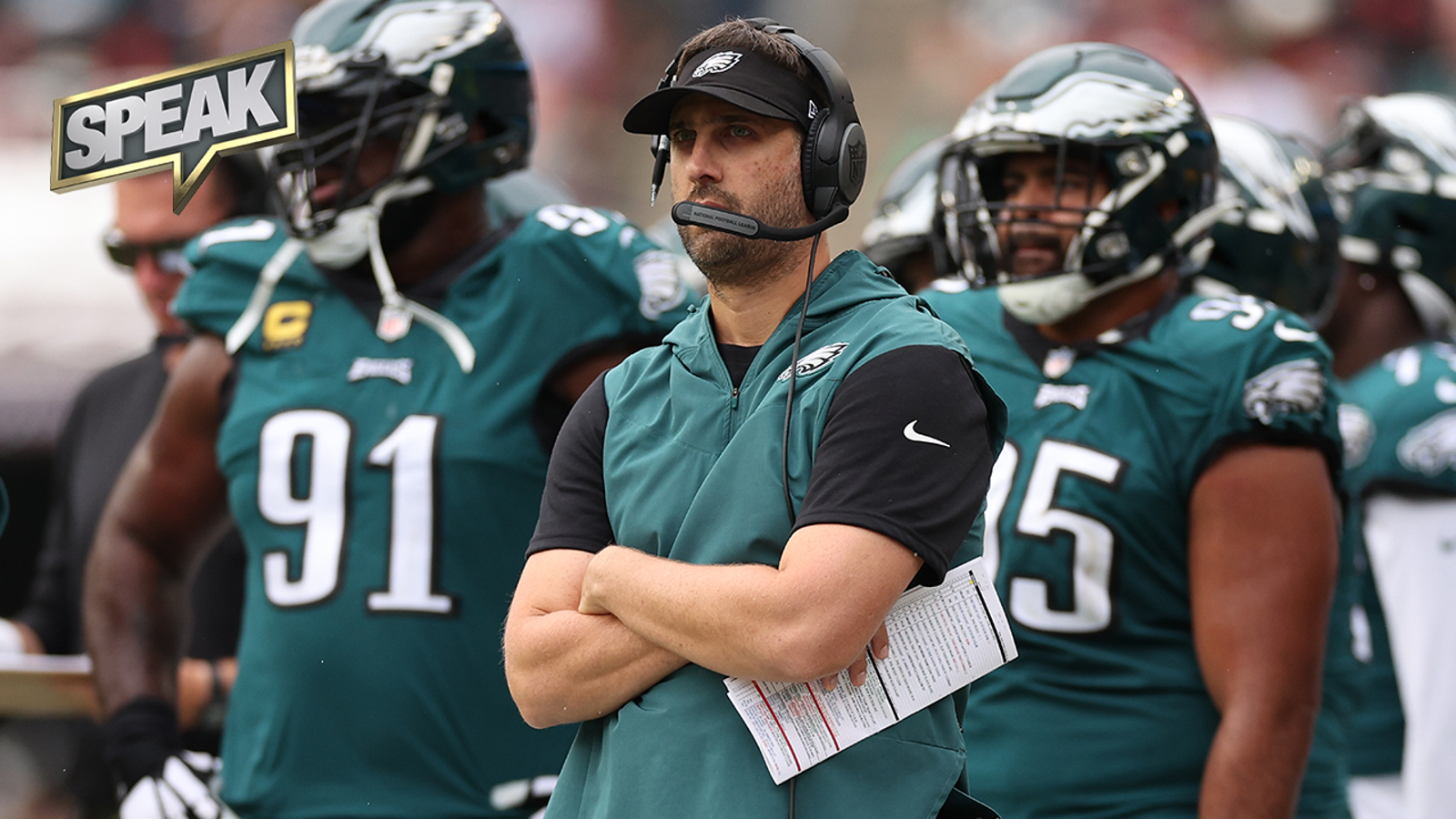 Time for the Eagles to panic after a second straight loss and the No. 1 seed on the line? 