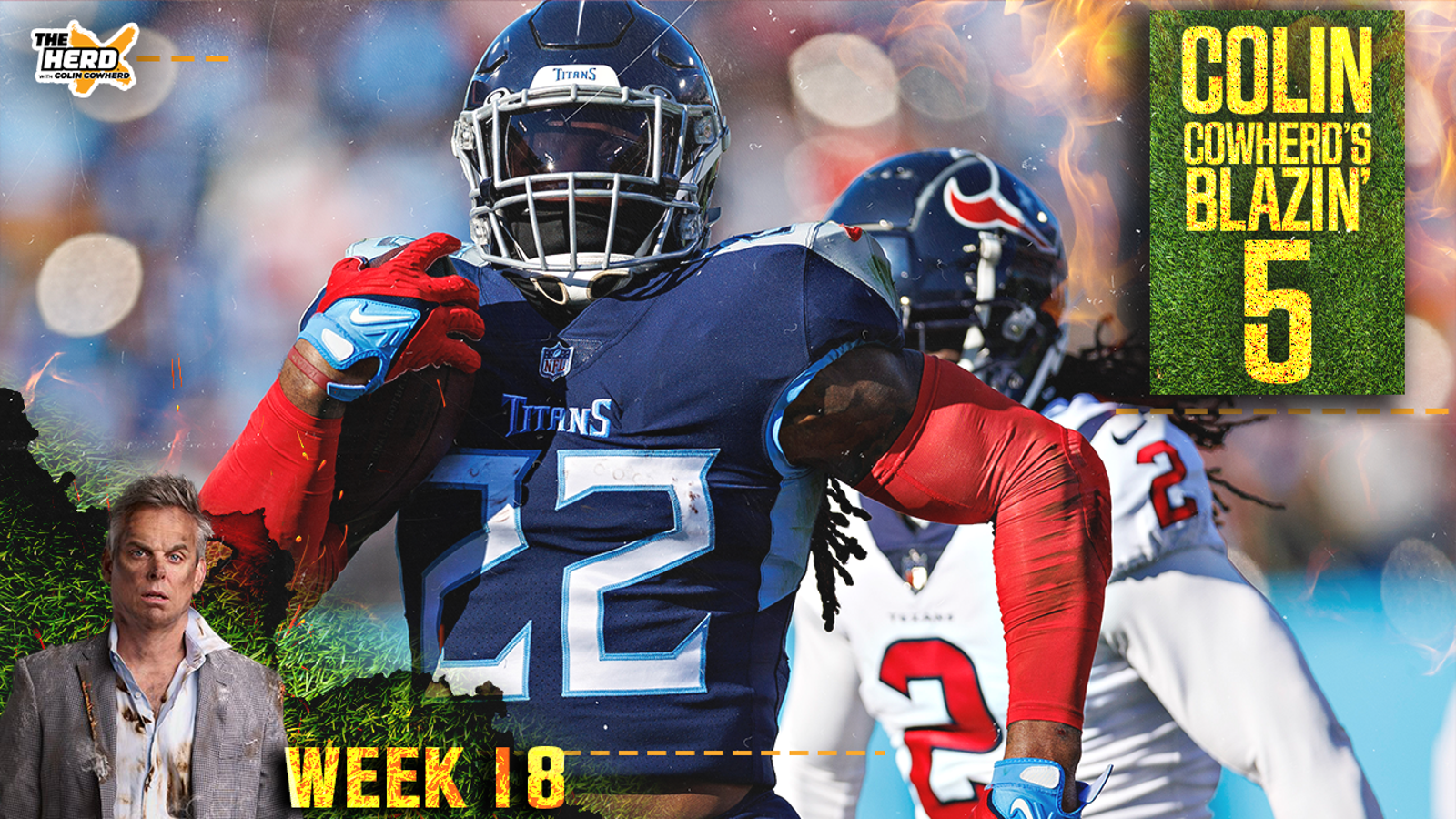 Blazin' 5: Titans, Raiders, Browns appear in episode plays during Week 18