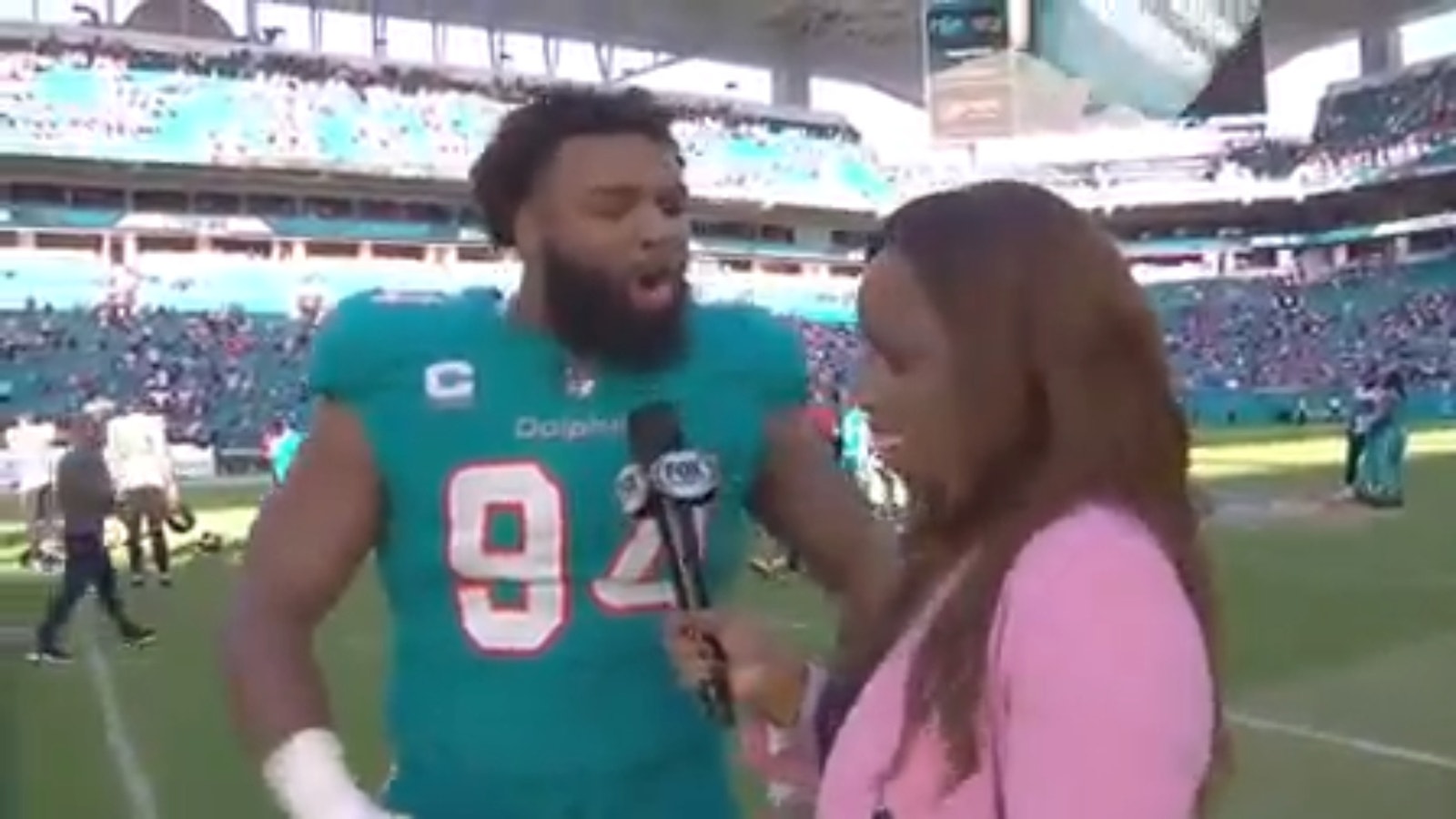 Miami DE Christian Wilkins on Dolphins making playoffs