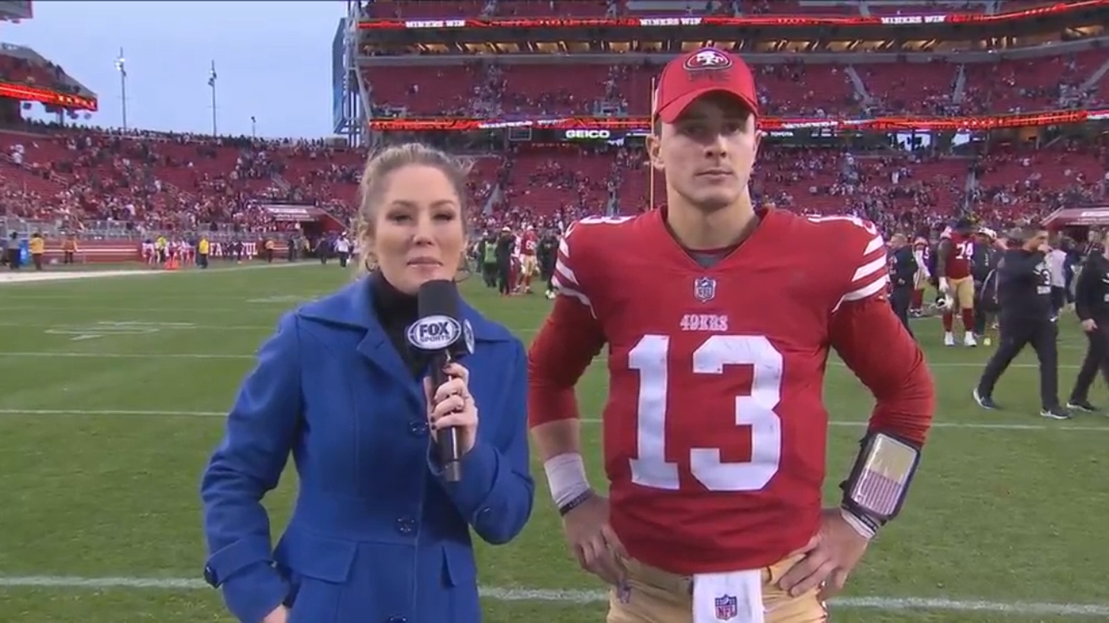 Brock Purdy on Niners' confidence to finish regular season strong