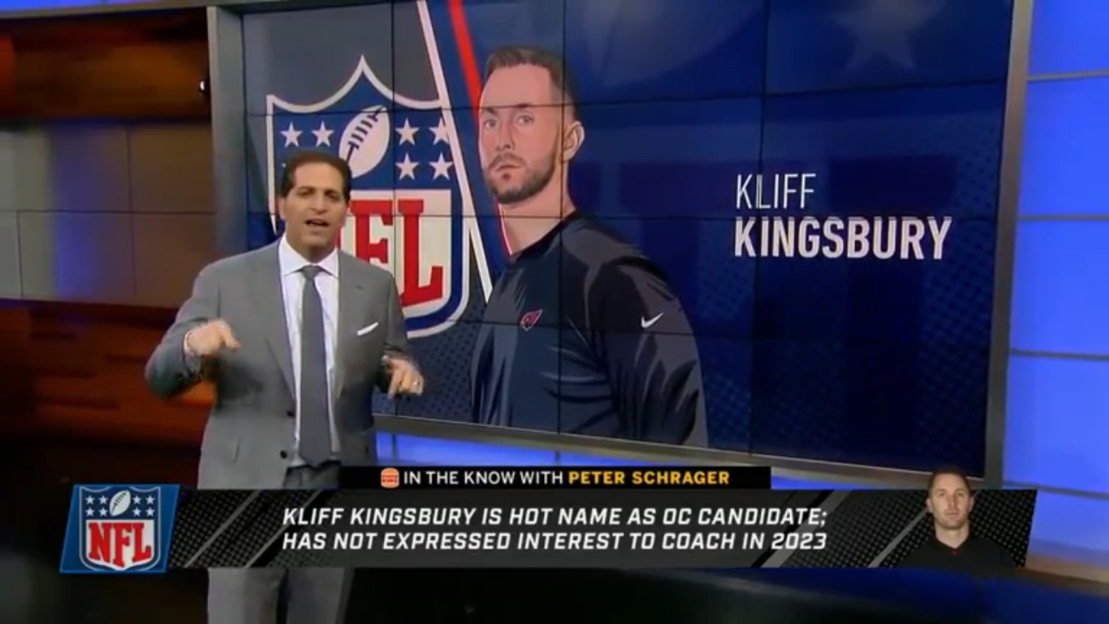 Peter Schrager gives an update on Kliff Kingsbury