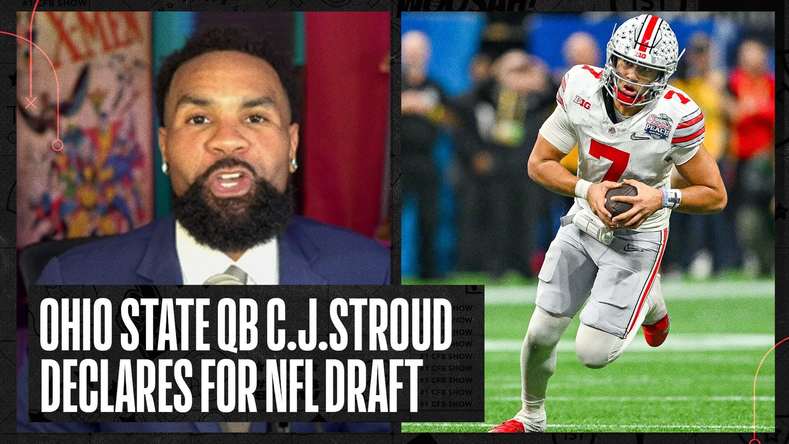 Ohio State's CJ Stroud declares for NFL Draft