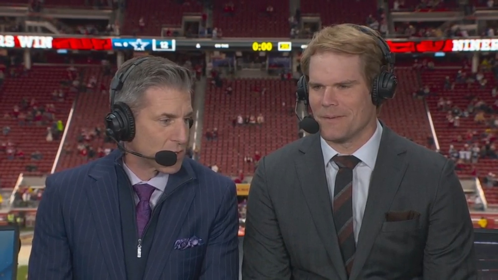 Kevin Burkhardt and Greg Olsen on the 49ers' win against the Cowboys