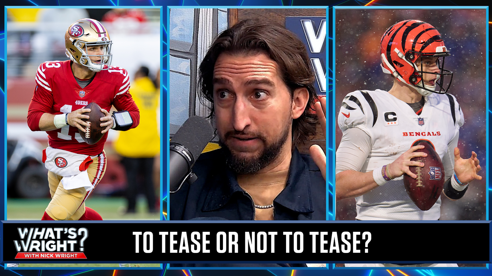 Nick shares his playoff betting advice, hypothetical teaser with 49ers and Bengals 