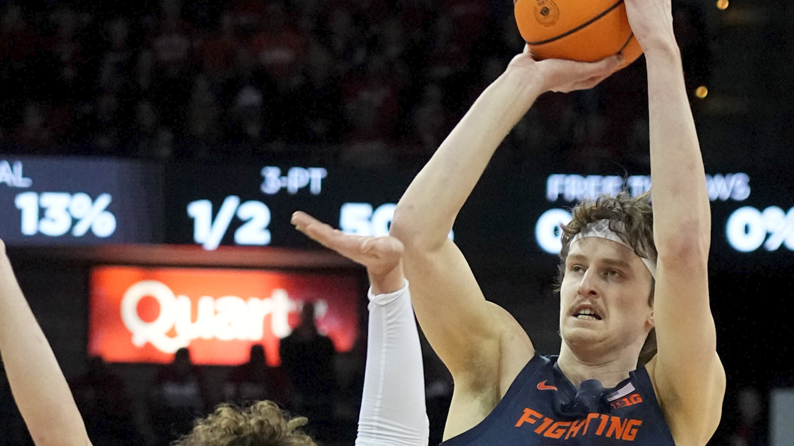Matthew Mayer scored a game-high 26 points in a win over Wisconsin