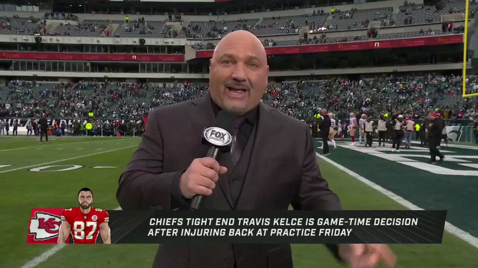Jay Glazer provides an update on Travis Kelce and Patrick Mahomes