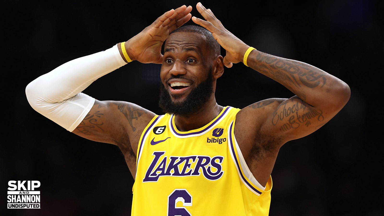 LeBron and Lakers yell at NBA refs after missed call