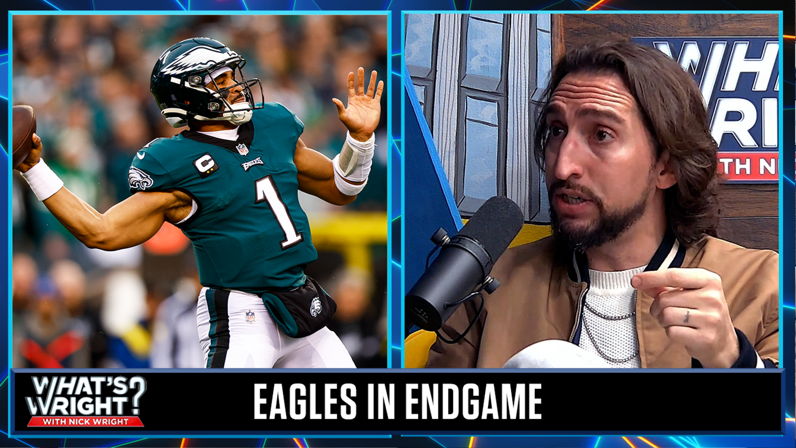 Why Nick is nervous about his bosses before Super Bowl LVII