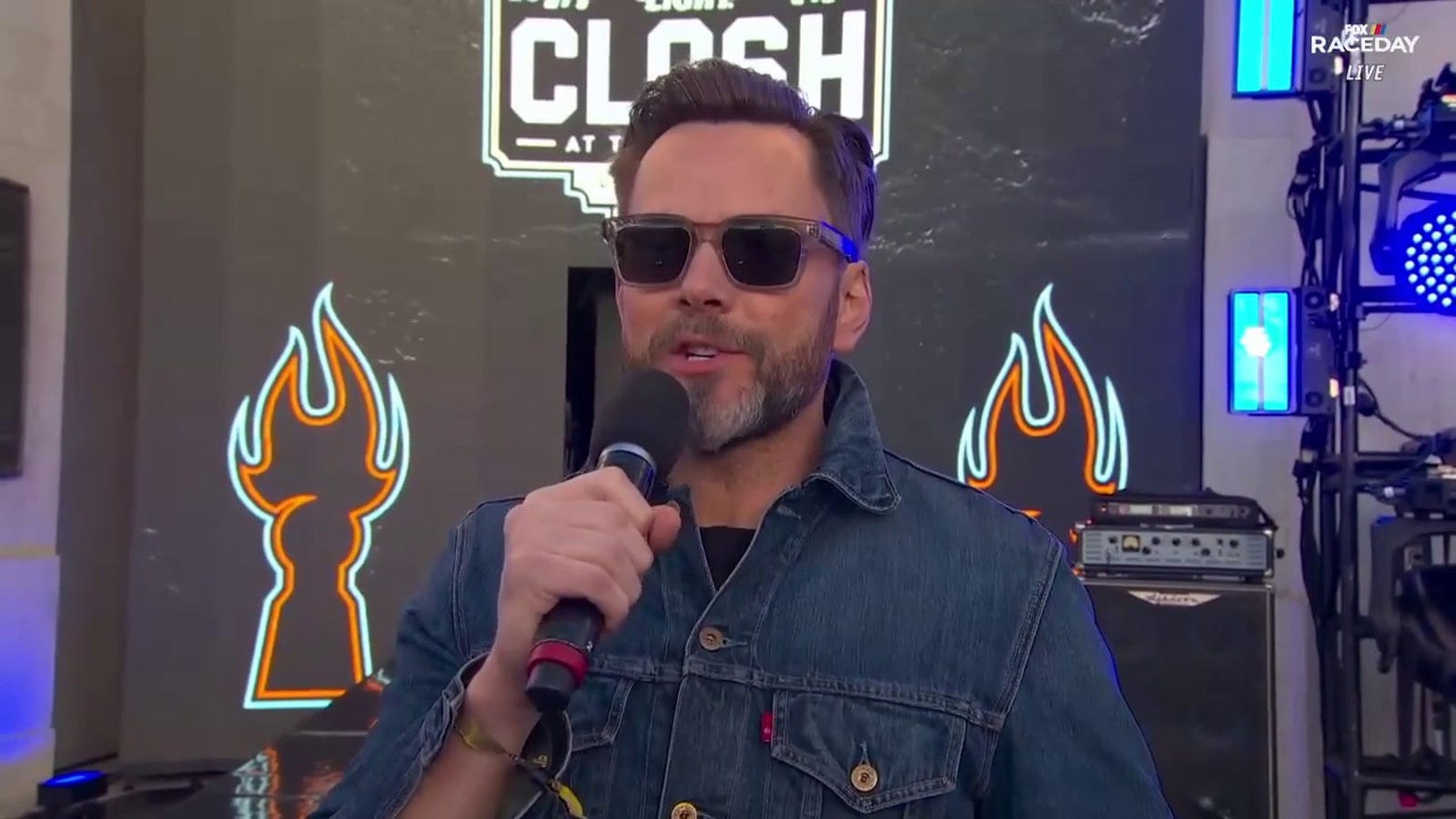 Joel McHale presents Team Penske at The Clash at the Coliseum