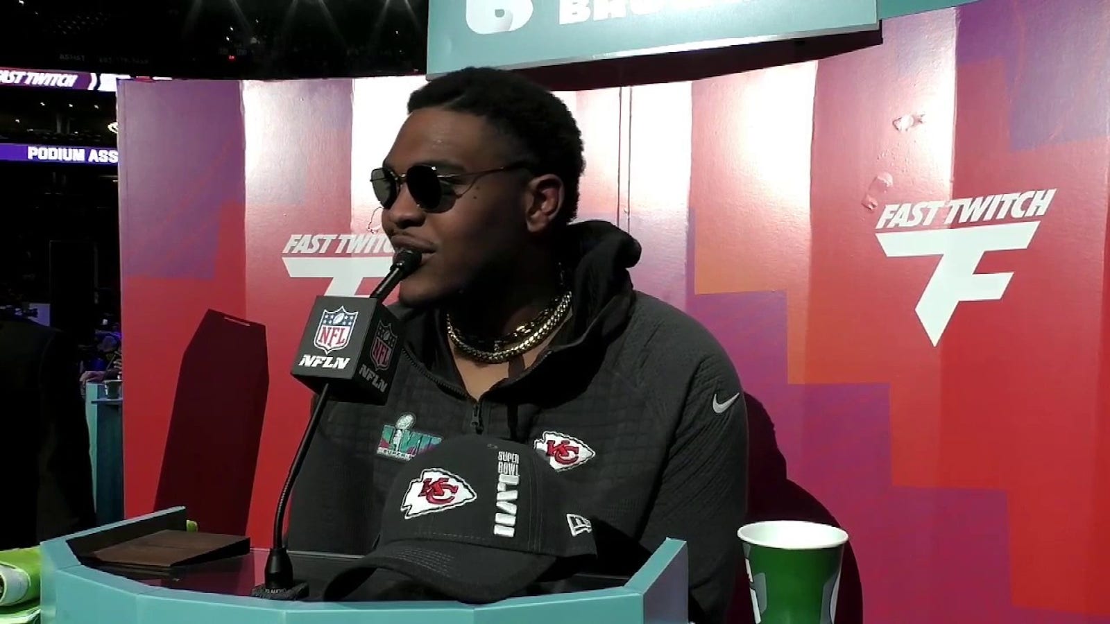 Orlando Brown of the Chiefs talks about how it's going
