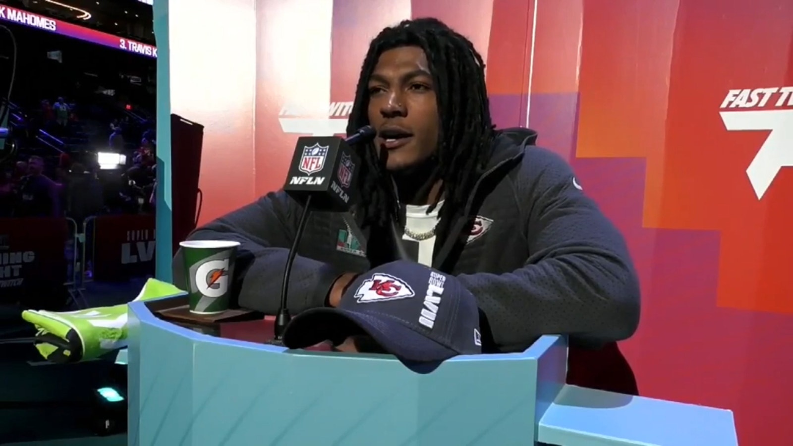 Chiefs' Isiah Pacheco on showing love to the community and giving the kids theirs