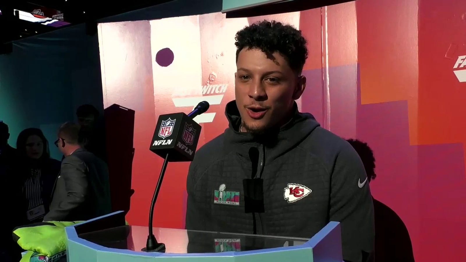 Chiefs Patrick Mahomes on the Kelce brothers