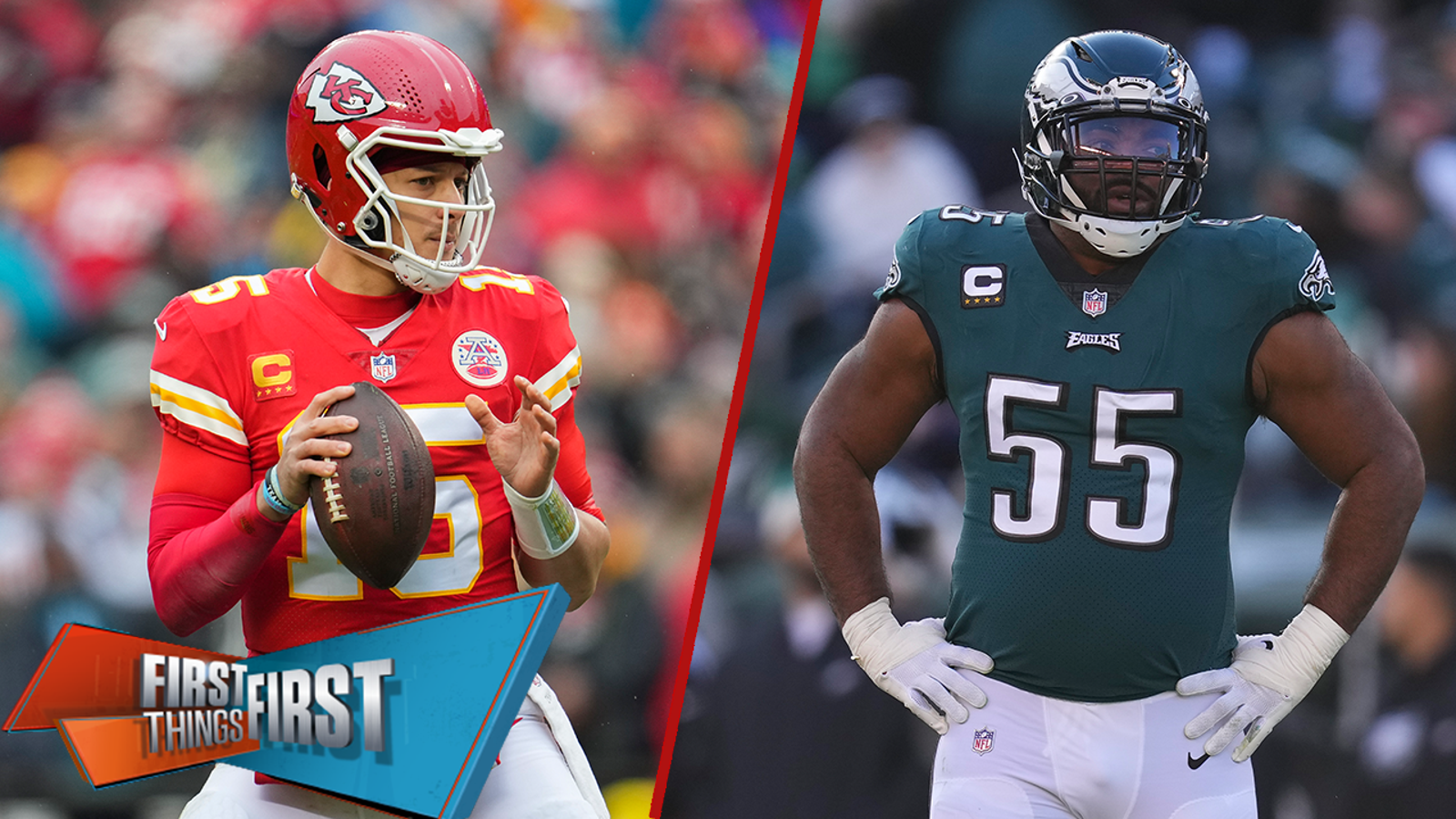 Brandon Graham on facing Patrick Mahomes: "You can't play scared"